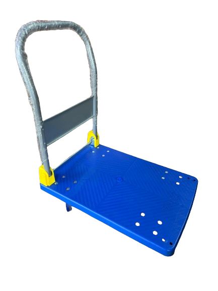 未使用 ANDRO TROLLEY MUNRO Aiko PVC Plastic Blue Trolley 150kg | Model : TRL-DL150Z