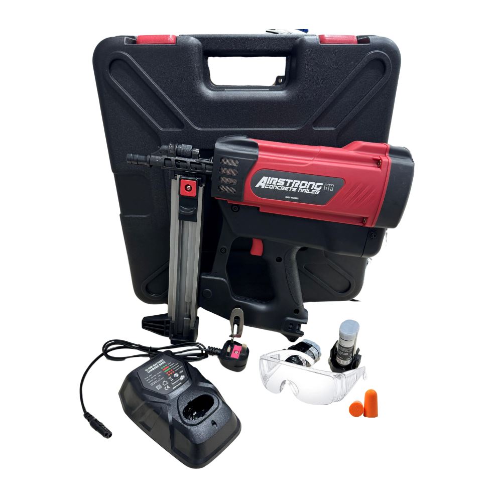 スポーツ・フィットネス TAKAOS TOP GUN TECHNIQUE8,9,10 Airstrong Concrete Gas Nail Gun (Nailer/Gas Actuates Tools) #GT3 | Mod