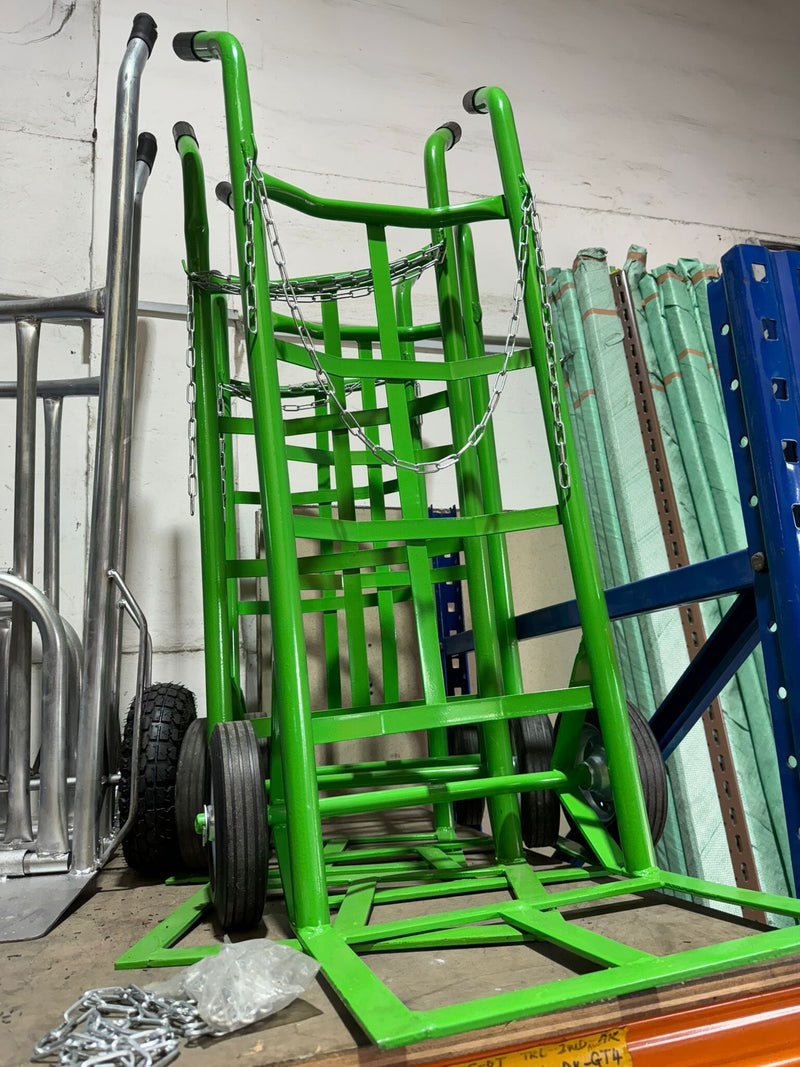 OTS Gas Trolley (Green) Comes With Chain | Model : TRL-OTS-DT Trolley OTS 