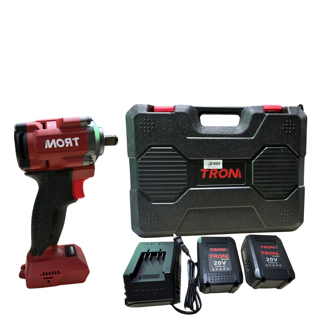 TROM 20V Cordless Impact Wrench 1/2