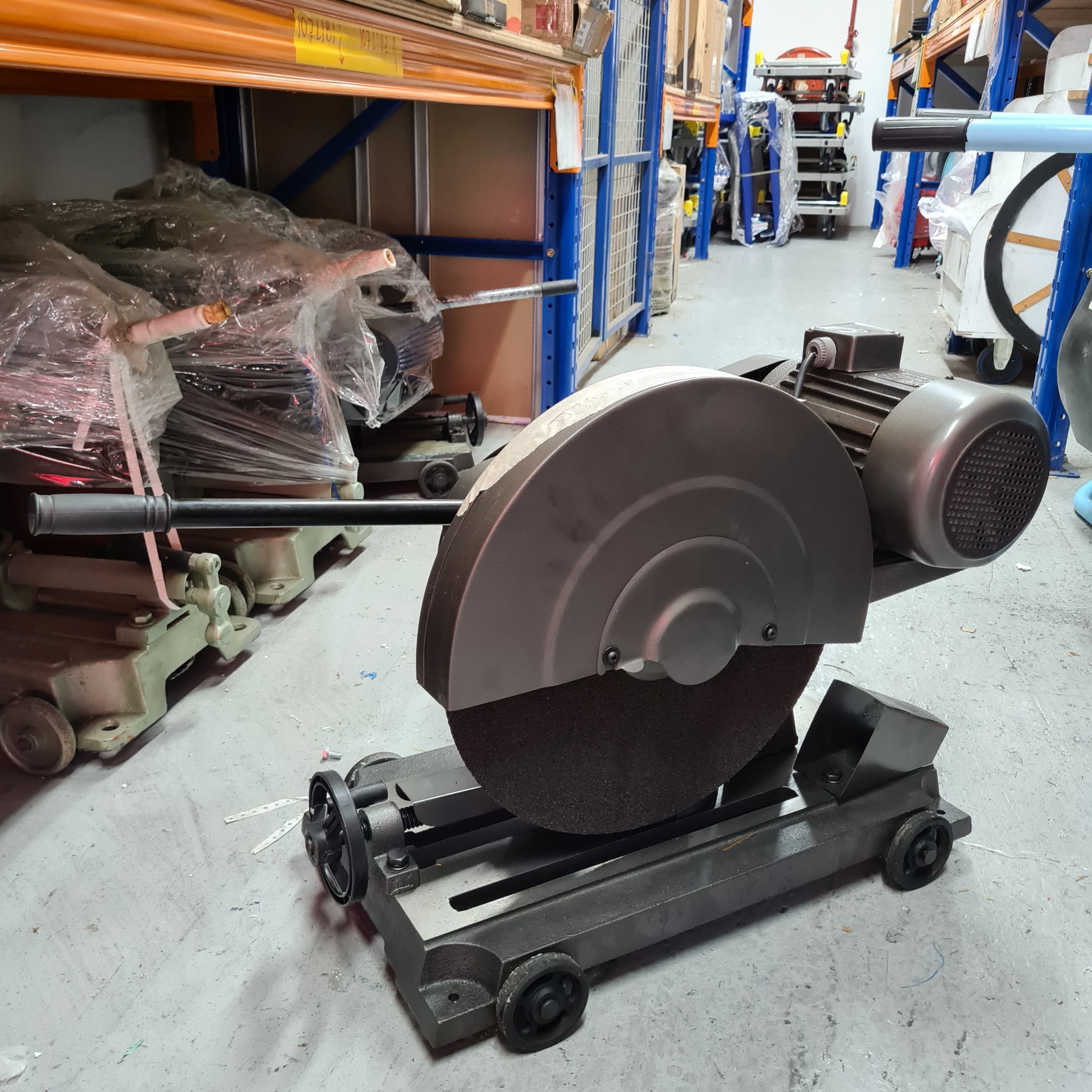 3 phase top chop saw
