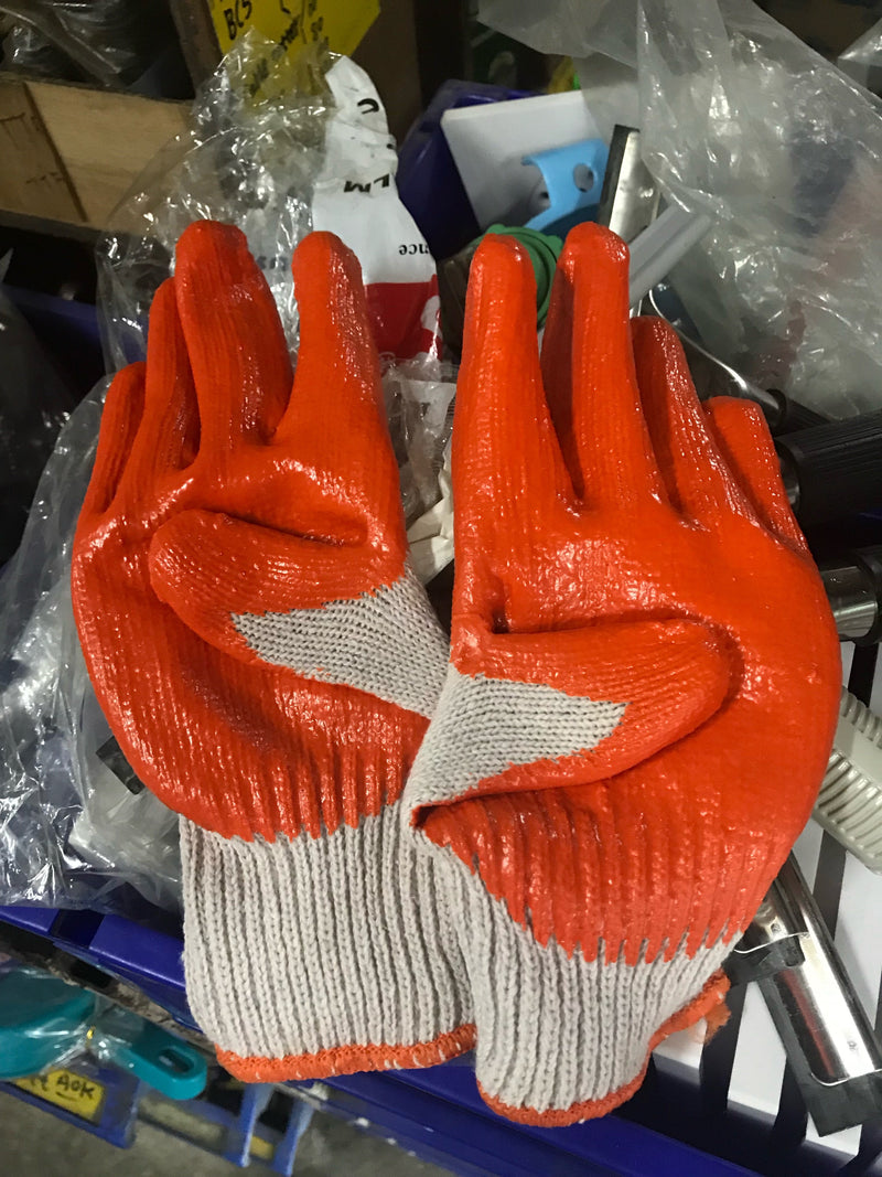 Aiko Orange Palm Glove | Thicker Type | Model : GLOVE-COR Glove Aiko 