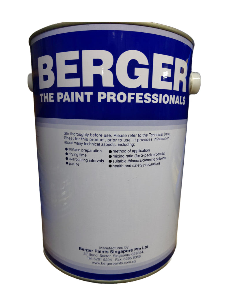 Berger Luxol 5000 5L paint | Colours : White, Signal Red | Model : P-B5000 Paint Berger 