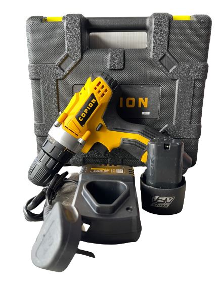 Copion 12V Driver Drill with 2 Batteries and Charger | Model : CD1-12-M (8511) Cordless Drill Copion 