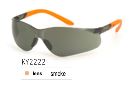 KING'S Smoke Lens SAFETY EYEWEAR | Model : KY 2222 - Aikchinhin