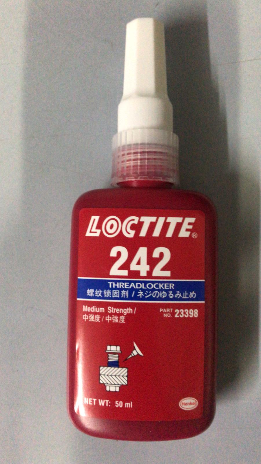 242, 50ML - Loctite - ADHESIVE, BOTTLE, 50ML