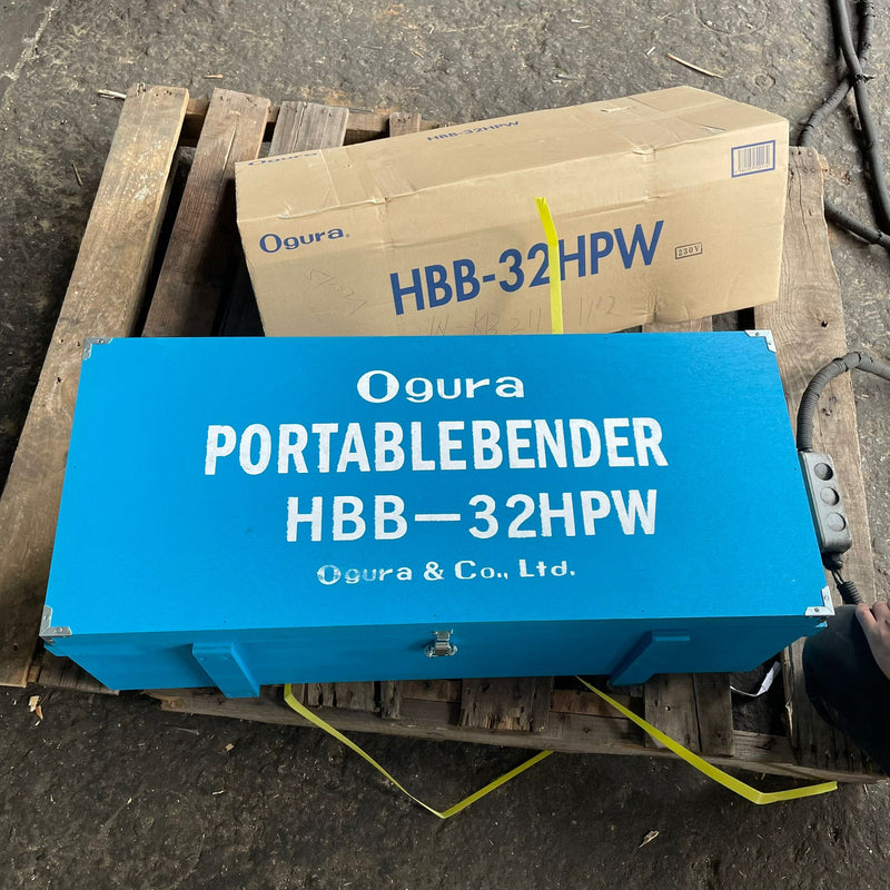 Ogura HBB-32HPW 230V D32 Electric Hydraulic Portable Rebar Bender | Model : HBB-32HPW Hydraulic Rebar Bender Ogura 