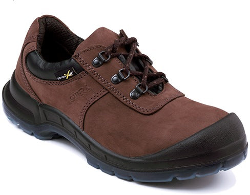 Otter Nubuck Laced Up Low Cut Safety Shoe UK Sizes Model SHOE OW