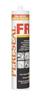 Pereseal Acrylic Sealant 300Ml (Grey/White) Fire Rated (20Pc/Ctn) | Model : SIL-A-PFR Adhesive Pereseal