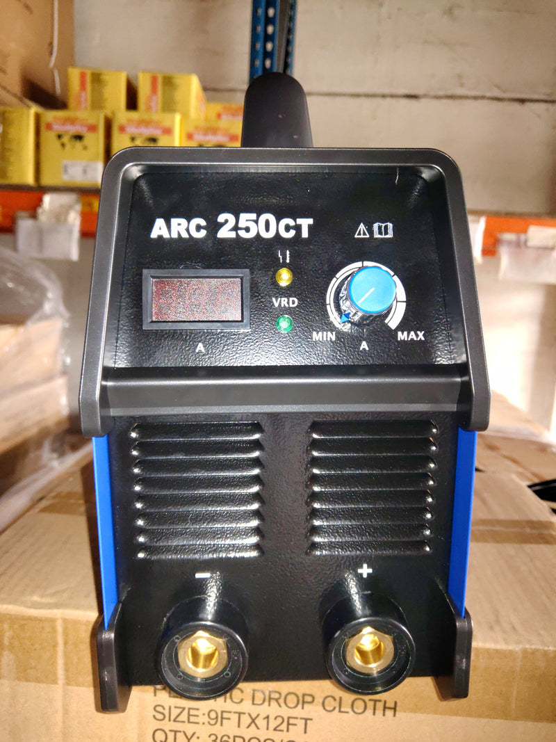 RILAND ARC250CT 220V ARC Welding Set come with 3m Ground And Welding Cable | Model : W-ARC250CT ARC Welding Machine RILAND 