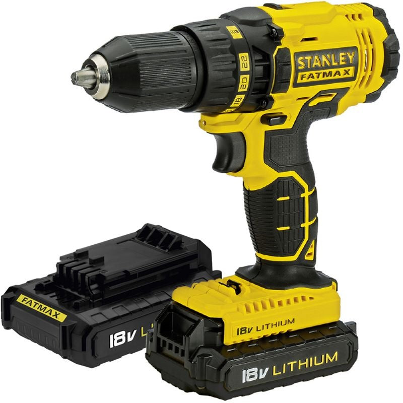 Stanley 18v Li-ion Drill Driver Model SCD20C2K-B1