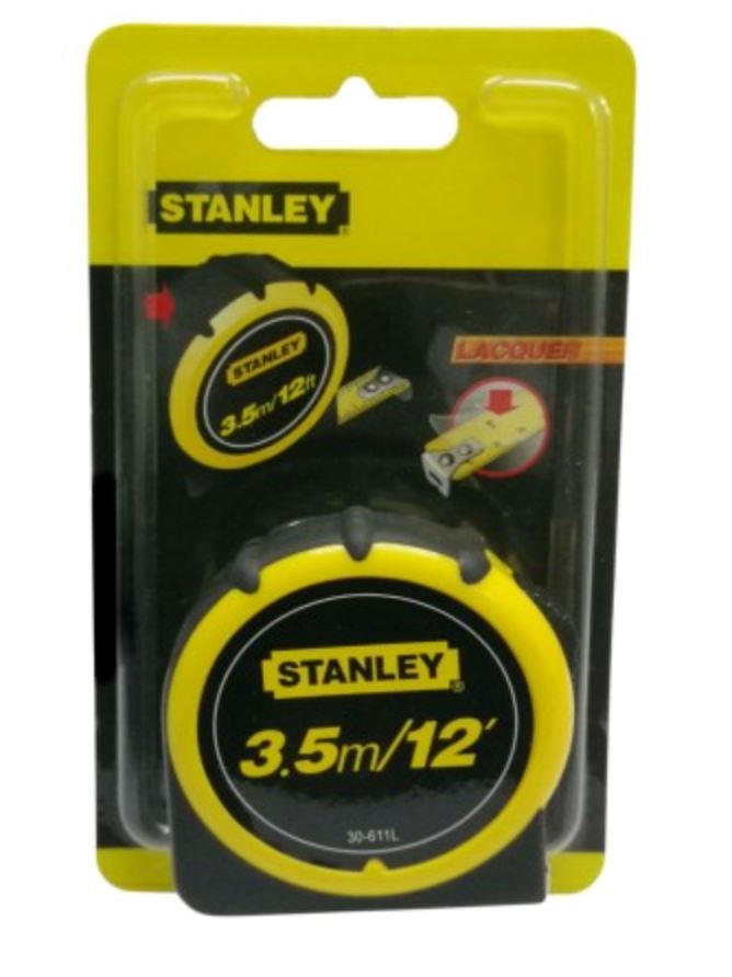 Stanley 3.5m Measuring Tape (Tape Measure) | Model : 30611 (STY30611L) - Aikchinhin