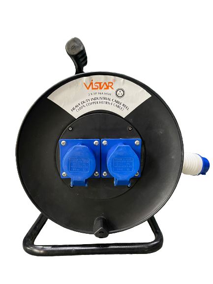 Vistar 220V , 45m industrial Cable Reel Pvc Rim