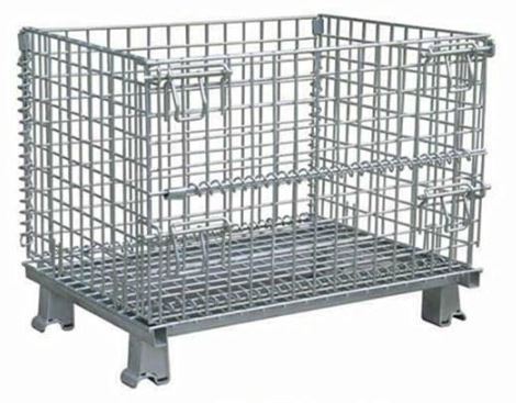 Wire 500kg Pallet Mesh 800*600*640mm With out Wheel | Model : PM-MINI A-1 Trolley Aiko 