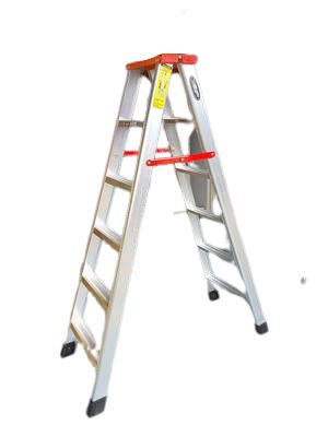 XG Aluminium Light Duty Double Side A Ladder, Steps : 4 to 6 Steps | M