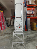 XG Aluminium Platform Ladders Come with Safety Chain | Sizes : 3 Steps to 12 Steps | Model : L-XG152EA Ladder XG