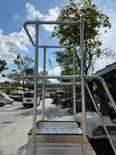 XG Aluminium Platfrom Ladder with Retractable Caster Wheels | Model : L-XG358A Aluminium Platfrom Ladder XG