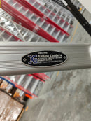 XG ALUMINIUM SINGLE POLE LADDER Model: XG110D, Steps(Feet) : 8', 10', 12' Ladder XG