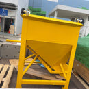 0.5m³ Side Unloading Concrete Bucket 900 x 900 x 1200mm | Model: SUCB-500 Concrete Bucket Aikchinhin 
