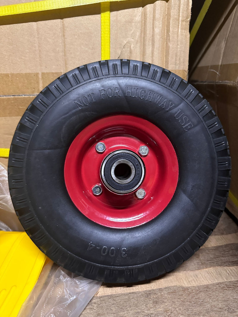 10"X3.00-4 Ffp1106 Solid Pu Wheel For Bottle Cart Use | Model : TYRE-10S3 Tyre Aik Chin Hin 