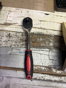 1/2" Auto Ratchet Wrench 24 Teeth (Red Rubber Handle) | Model: RW-YM-1/2" Ratchet Wrench Aik Chin Hin 