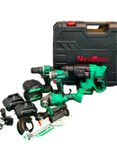 Newbeat 4in1 Combo Kit Set (CID21DBL+CAG100D+CRH26C+CIW21A) with 3x 4.0ah battery + 2x charger | Model: NBT-COMBO-4/1