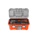 Pumpkin Plastic Tool Box w/ Metal Clip 20" | Model: PM20866