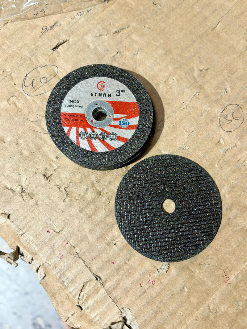 3" Cutting Disc 1.2X10MM | Model: CD-YM03 Cutting Disc Aikchinhin 