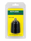 3/8" (0.8-10mm) Keyless Drill Chuck | Model : CHUCK-KL10 Drill Chucks Aiko 