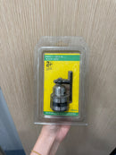 Aiko 3/8-inch drill chuck with key set, including two chucks, designed for secure bit holding in power drills.