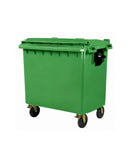 660L Outdoor Plastic Mobile Garbage Bin with Wheels – Industrial Waste Container | Model: BIN-660L Mobile Bin W/Wheels Aik Chin Hin 