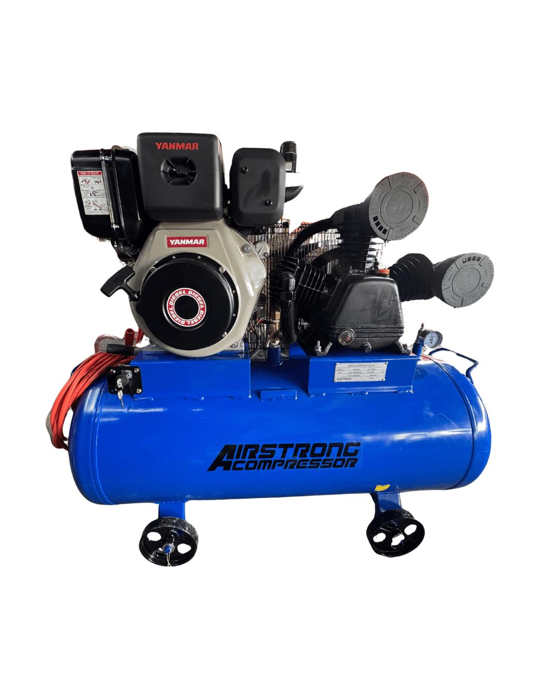 Yanmar Portable Compressor 9hp 180L Diesel Engine Compressor with Yanmar L100 Diesel Engine 175PS