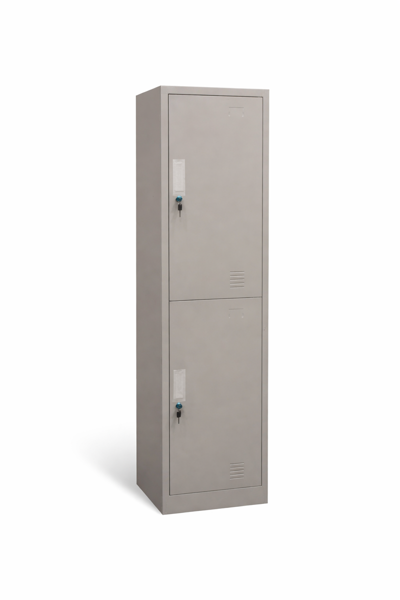 Metal Locker 2 Compartments Cabinet 1800X380X420mm | Model: LOCKER-XG