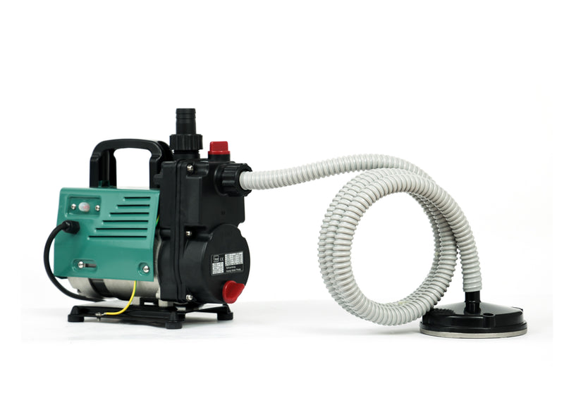 Mepcato 1" HPP-100 Portable Self Priming Low Level Residue Dewatering Drainage Water Pump (till 1mm) 135W 220V | Model : WP-HPP-100