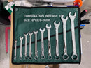 Aiko Comb Wrench Set 8-24mm 10pcs | Model: CRS-QD0824-10