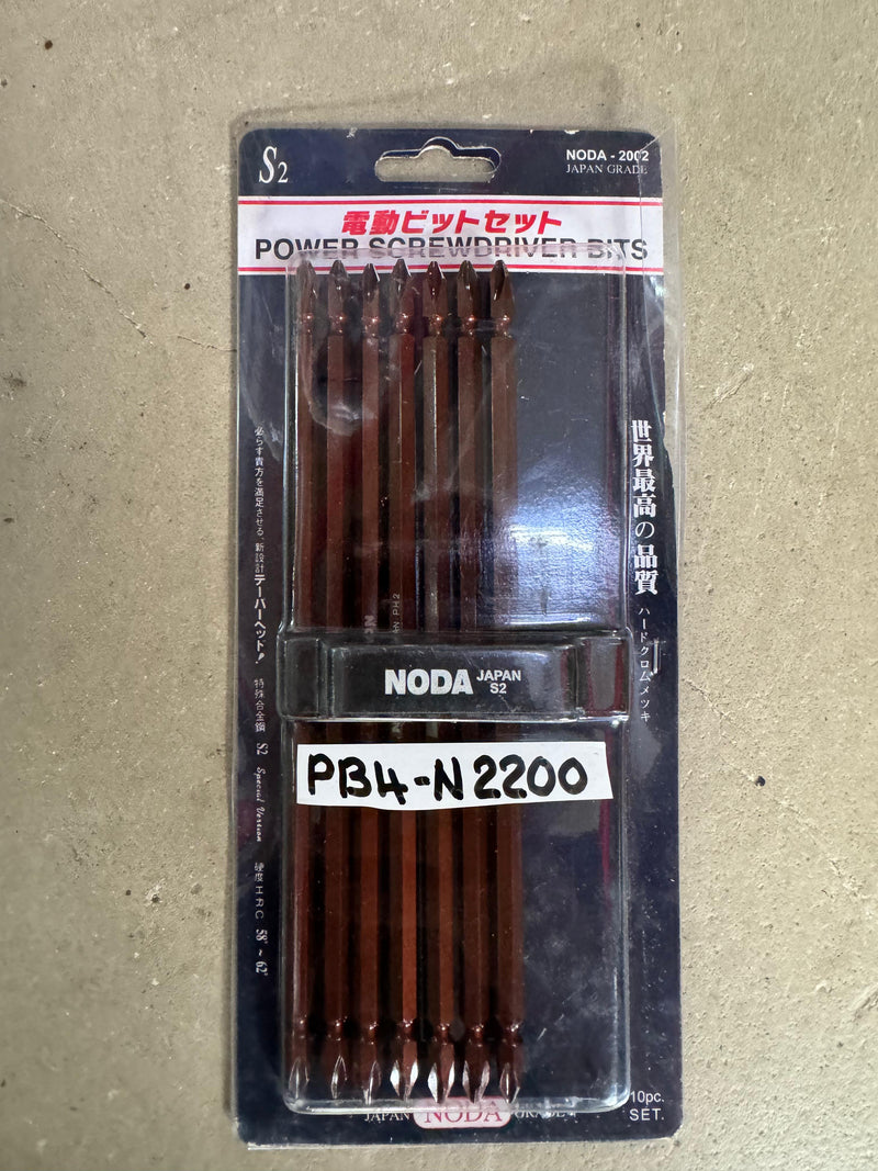 Noda Japan Grade Power Screwdriver Bit | Model : PB4-N