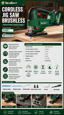 Newbeat Cordless Jigsaw | Model: NBT-CJS-100A