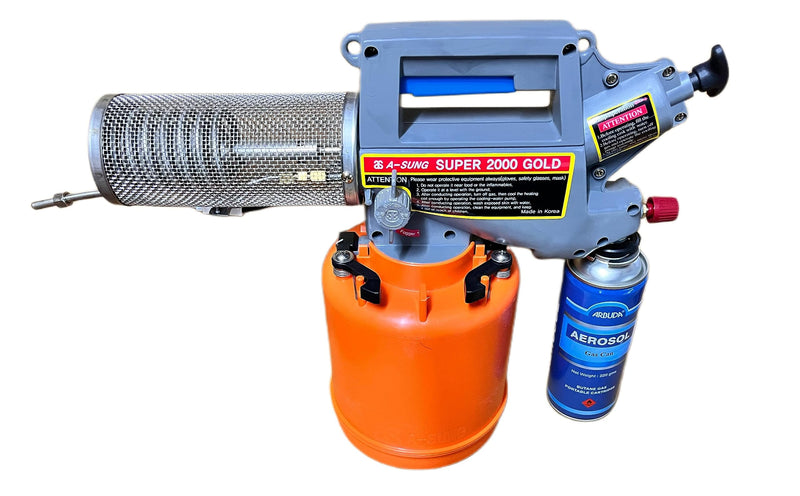 A-Sung Super 2000 Gold Small Portable Fogging Machine Sprayer (Fogger) Made in Korea | Model : FOG-SG2000 Fogger Aiko 