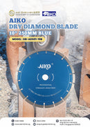 Aiko 10" 250mm Dry Diamond Blade (Blue) | Model : DB-ADS01-10B Cutting Disc Aiko 