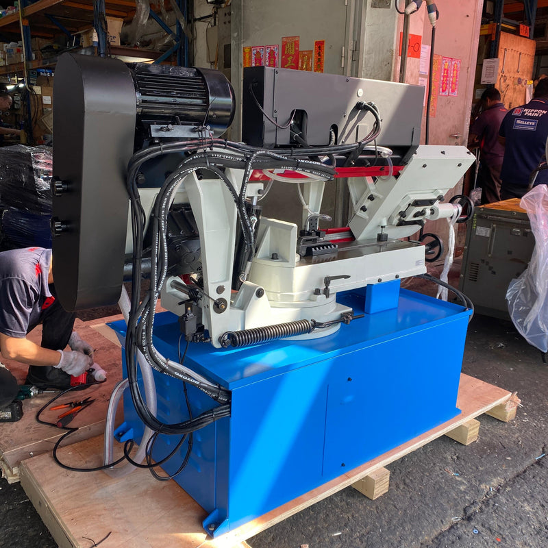 Aiko 10" 4 Speed Bandsaw Machine (27x0.9x3215) | Model : BSM-BS1018RH Bandsaw Aiko 