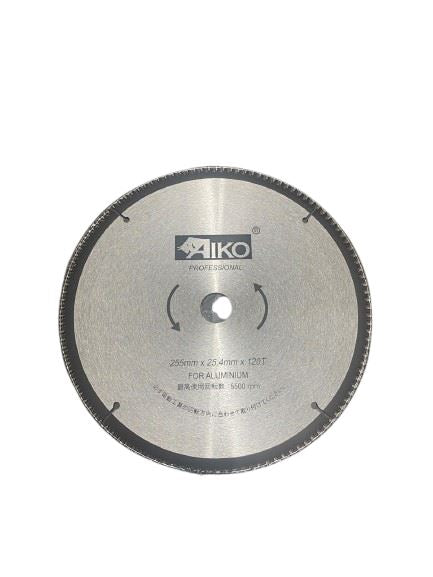 Aiko 10" Aluminium Saw Blade 255*25.4*120T | Model : SBA-A255120T Saw Blade Aiko 