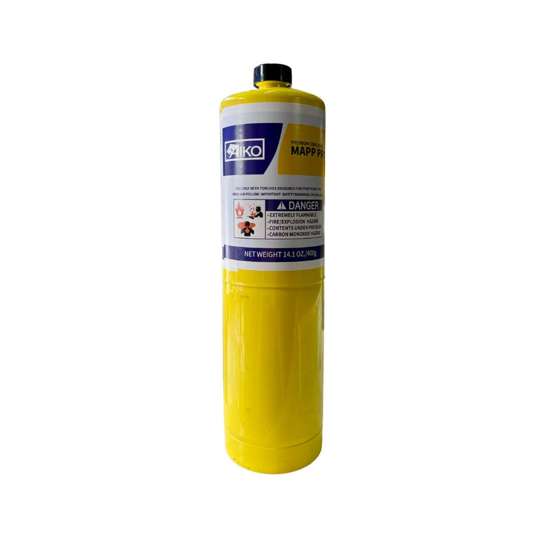 Aiko 100% Premium Torch Fuel Mapp Gas 14.1OZ/ 400G | Model : GAS-MAPPRO-A Mapp Gas Aiko 