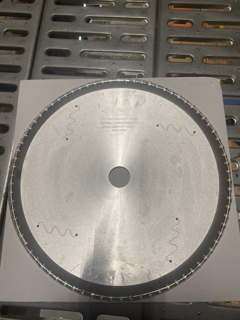 Aiko 12" Low Speed Metal Cutting Saw Blade for Stainless Steel 305mm 78T | Model : SBA-MS30578 Saw Blade Aiko 