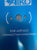 Aiko 14" 350 x 27 x 40 x 3 x 10mm x 24T Diamond Blade For Asphalt (Blue) | Model : DB-ADS01-14B Diamond Blade Aiko 