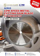 Aiko 14" 355*25.4*64T Low Speed Metal Cutting Saw Blade | Model : SBA-MS35564 Saw Blades Aiko 