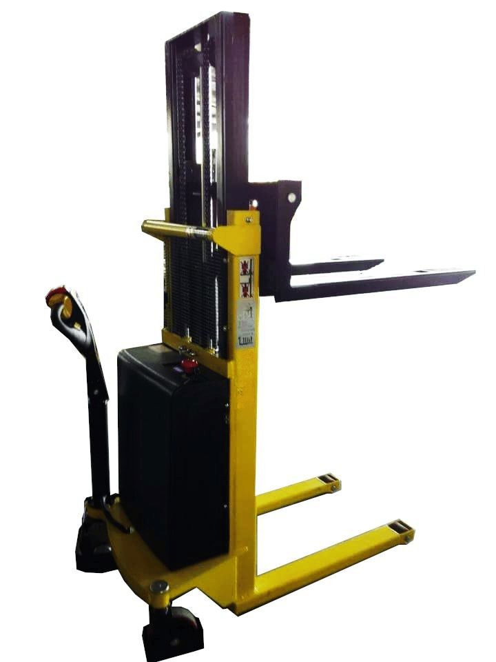 Aiko 1.5 Ton/2.5m 1150mm Electric Self Propelled Stacker with PU wheels for Open Pallet | Model : PT-CTDC1.5/2.5 Electric Stacker Aiko 