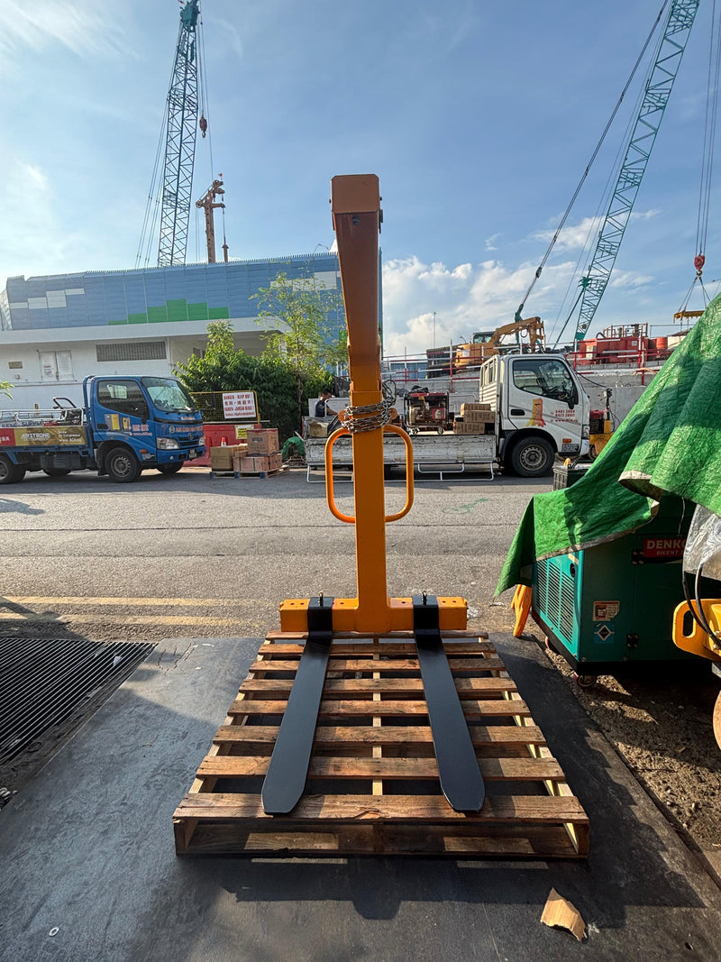 Aiko 2 Ton Self-Balancing Head Crane Fork Pallet Lifter | Model : PT-CY20 (PALLET MUST BE 1M LENGTH) Crane Fork Aiko 
