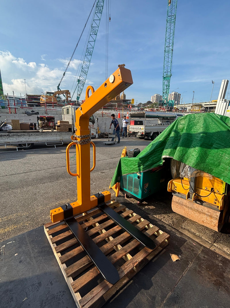 Aiko 2 Ton Self-Balancing Head Crane Fork Pallet Lifter | Model : PT-CY20 (PALLET MUST BE 1M LENGTH) Crane Fork Aiko 