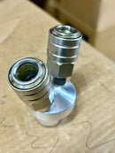 Aiko 2 Way Round Quick Coupling - Quick Release | Model : QC-R2-QR Quick Coupling Aiko 