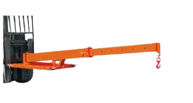 Aiko 2000kg Dip-Angle Telescopic Rotatable Fork Mounted Jib Crane | Model : PT-TLB05 Forklift Aiko 